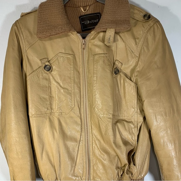 Vintage winter leather jacket (men) - Picture 2 of 11